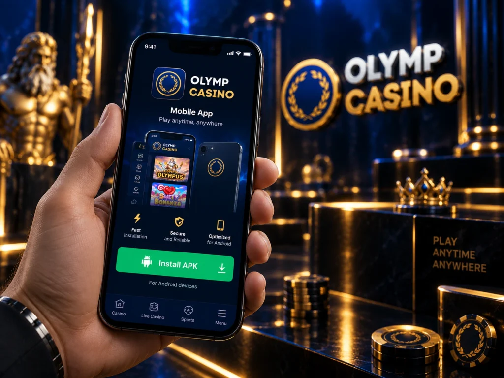 Как скачать приложение Olymp Casino APK на Android